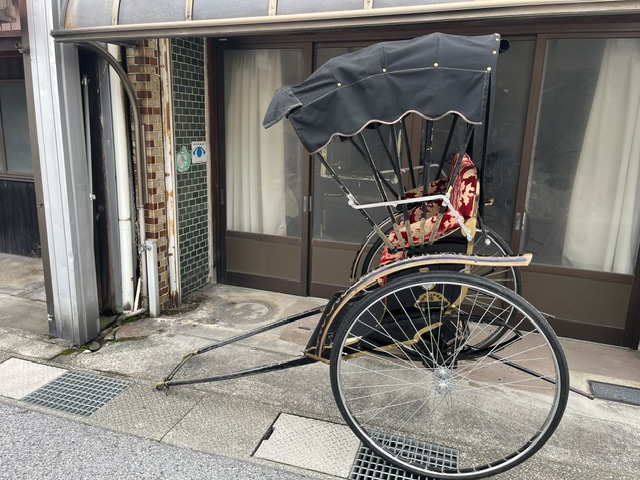 中古人力車　22号:黒幌、升屋製 人力車の中古買取・販売・修理 | 人力車 出張レンタル 風乃屋